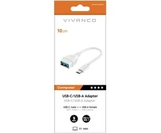 Vivanco adapter USB-C - USB-A 3.0 10cm