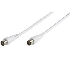 Vivanco antena cable PS 15m, baltas