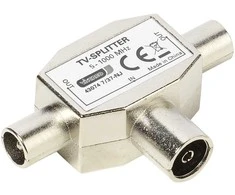 Vivanco antena cable splitter TV