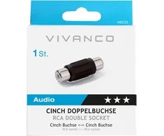 Vivanco audio adapter RCA - RCA