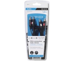 Vivanco kabelis 2xRCA - 2xRCA 1,5m (46012)