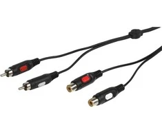 Vivanco kabelis 2xRCA - 2xRCA 2,5m (46018)
