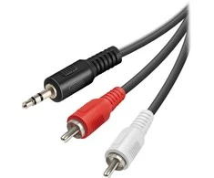 Vivanco cable 3.5mm - 2xRCA 1.5m