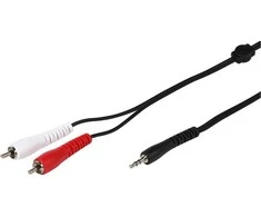 Vivanco kabelis 3,5 mm – 2xRCA 1,5 m (46702)