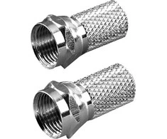Vivanco cable connector F 6.5mm 2pcs