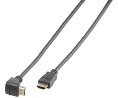 Vivanco kabelis HDMI - HDMI 1,5 m kampinis