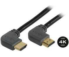 Vivanco kabelis HDMI – HDMI 3m angeled (47107)