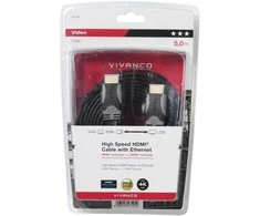 Vivanco kabelis HDMI - HDMI 5m plokščias (47105)