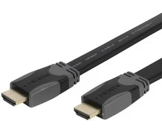 Vivanco cable HDMI - HDMI flat 1.5m