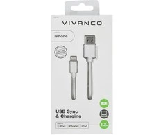 „Vivanco“ laidas „Lightning“ – USB 1,2 m (36299)
