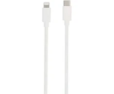 Vivanco kabelis Lightning - USB-C 15cm, baltas (62757)