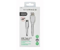 „Vivanco“ kabelis USB-C – USB 2.0 1,2 m (38756)