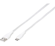 Vivanco kabelis USB-C - USB-A 1,5m, baltas (61696)