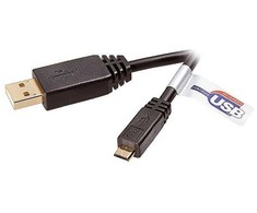 Vivanco kabelis USB – microUSB 1,8m (45217)