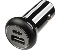 Vivanco - Automobilinis įkroviklis 1xUSB-C PD / USB-A 2x24W