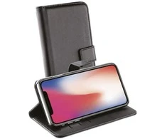 Dėklas Vivanco case iPhone XS Max Wallet, juodas (38826)