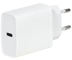 Vivanco įkroviklis USB-C 3A 18W, baltas (60810)