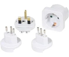 Vivanco travel adapter Europe 4pcs (36217) | Vivanco