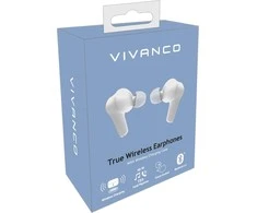Vivanco belaidės ausinės Comfort Pair TWS, balta (62599)