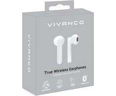 Vivanco belaidės ausinės Smart Air Pair, balta (60599)