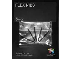 Wacom Flex Nibs, juodi 5vnt