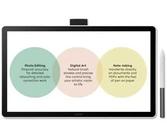 Pelė „Wacom“ grafinė planšetė „One 14 Creative Ekranas“ (2025 m.)