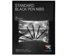 Kilimėlis Wacom rašiklio antgaliai Standartiniai, juodi 5vnt