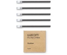 Kilimėlis Wacom stylus nibs Pro Pen 3 Rubber 5pcs