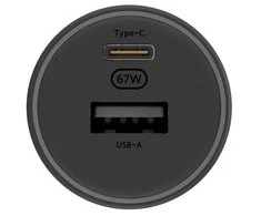 Kilimėlis Xiaomi automobilinis įkroviklis USB + USB-C 67W