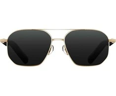 Ausinės Xiaomi | Smart Audio Glasses | Mijia Pilot-Style | Bluetooth | Open-Ear | Mikrofonas | Auksinė | Noise canceling | Belaidės