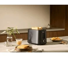 Skrudintuvas Xiaomi Toaster EU  | Galia 780–930 W | Lizdų skaičius 2 | Korpuso medžiaga - plastikas | Juodas