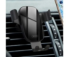 XO telefono automobilio laikiklis C37 Gravity Juodas skirtas oro išleidimui