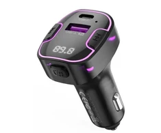 XO FM transmitter + charger BCC12 BT MP3, juodas
