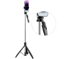 XO asmenukių lazda "Bluetooth" trikojis SS15 juodas 180 cm