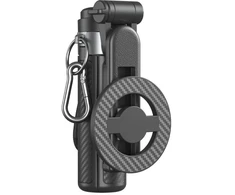 XO asmenukių lazda Bluetooth trikojis SS25 juodas magnetinis skirtas MagSafe 64cm