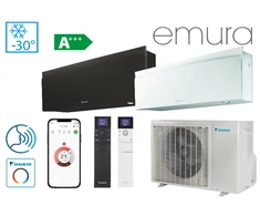 DAIKIN šilumos siurblys Emura Nordic 3.0/3.2 kW, FTXTJ30AB-RXTJ30A (juoda)