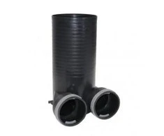 Difuzoriaus pajungimo dėžutė PA-125 - 125mm į 2x75mm. Plastikas