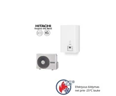 Šilumos siurblys oras-vanduo HITACHI YUTAKI S 6kW