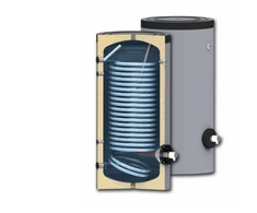 INTHERMIC BOILERIS ENT-1W 300 I, 50 mm kieta izoliacija, 6/4" vieta el.tenui, 8 bar.