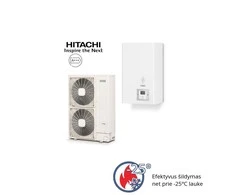 Šilumos siurblys oras-vanduo HITACHI YUTAKI S 11kW
