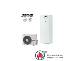Šilumos siurblys oras-vanduo HITACHI YUTAKI S COMBI 4.3kW