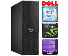 DELL 3050 SFF i3-7100 8GB 512SSD M.2 NVME GT1030 2GB WIN10Pro (RW32850) (Atnaujinta)