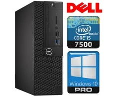 DELL 3050 SFF i5-7500 8GB 1TB SSD M.2 NVME WIN10Pro (RW10376) (Atnaujinta)