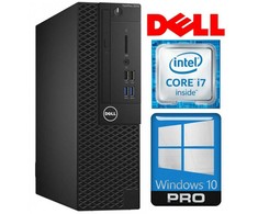 DELL 3050 SFF i7-7700 32GB 256SSD M.2 NVME+1TB WIN10Pro (RW35159) (Atnaujinta)