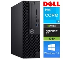 DELL 3070 SFF i3-9100 16GB 128SSD M.2 NVME GT1030 2GB WIN11Pro (RW71829) (Atnaujinta)