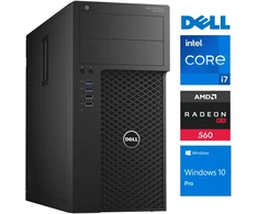 DELL 3620 Tower i7-7700 16GB 512SSD M.2 NVME RX560 4GB WIN10Pro (RW87242) (Atnaujinta)