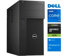 DELL 3620 Tower i7-7700 64GB 256SSD M.2 NVME GT1030 2GB WIN10Pro (RW87235) (Atnaujinta)