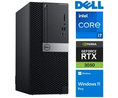 DELL 5070 Tower i7-9709 16GB 256SSD M.2 NVME+2TB RTX3050 6GB WIN11Pro (RW87660) (Atnaujinta)
