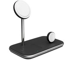 Epico 3IN1 MagSafe belaidis įkroviklis - juodas (9915101300199) (Atnaujinta)
