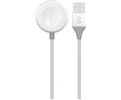 Epico Apple Watch įkrovimo laidas USB-A 1.2 m sidabrinis (9915112100047) (Atnaujinta)